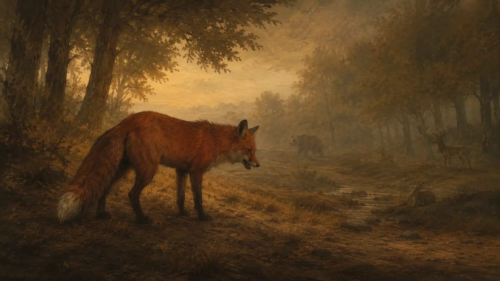 El Zorro que No Habló — fábula de Santiago Copí