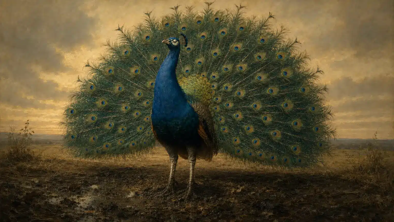 El Pavo Real Honrado — fábula de Santiago Copí