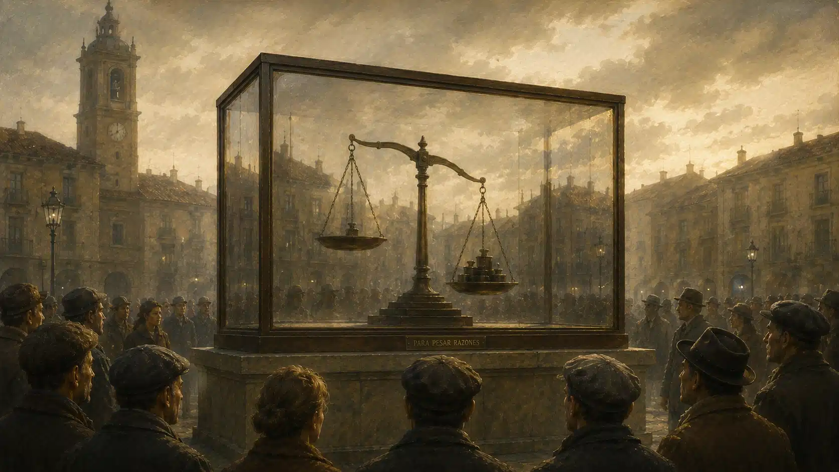 La Balanza Torcida — fábula de Santiago Copí
